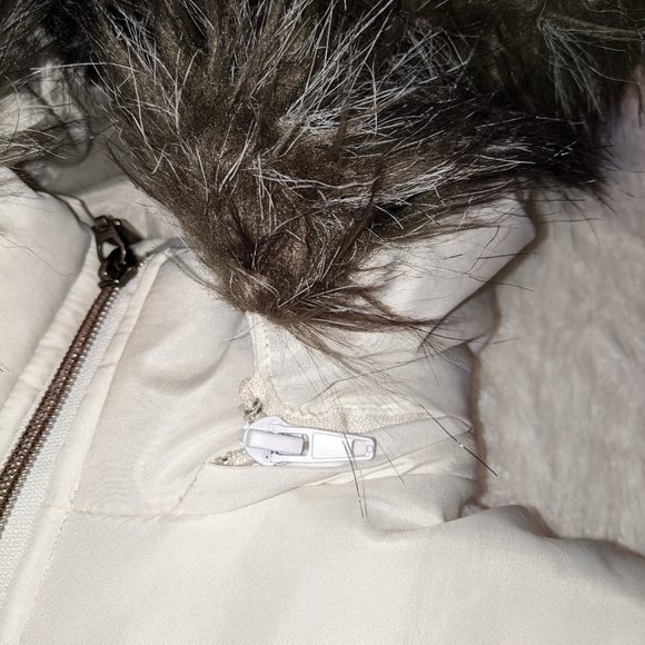 Kc collections White winter kids coat - Picture 10 of 16
